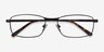 Madon Coffee MetalEyeglass Frames from EyeBuyDirect, Closed View