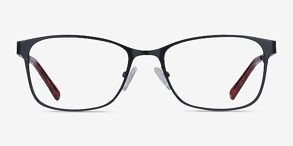 Videl Black Metal Eyeglass Frames