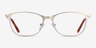 Modena Gold MetalEyeglass Frames from EyeBuyDirect, Front View