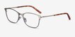 Modena Gold MetalEyeglass Frames from EyeBuyDirect, Angle View