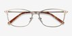 Modena Gold MetalEyeglass Frames from EyeBuyDirect, Closed View