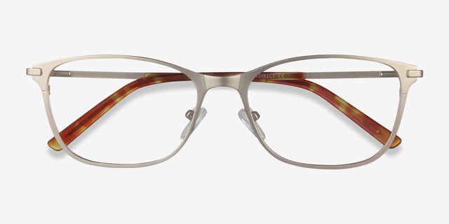 Modena Gold MetalEyeglass Frames from EyeBuyDirect, Closed View