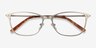 Modena Gold MetalEyeglass Frames from EyeBuyDirect, Closed View