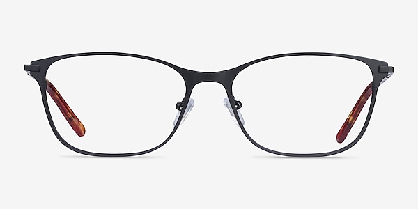 Modena Black Metal Eyeglass Frames