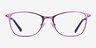 Kasia Purple MetalEyeglass Frames from EyeBuyDirect, Front View