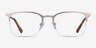 Vimy Gold MetalEyeglass Frames from EyeBuyDirect, Front View