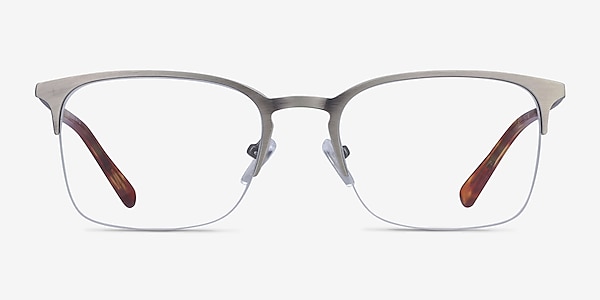 Vimy Gunmetal Metal Eyeglass Frames