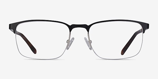 Valery Black Metal Eyeglass Frames