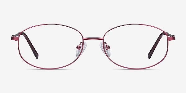 Embrace Burgundy Metal Eyeglass Frames