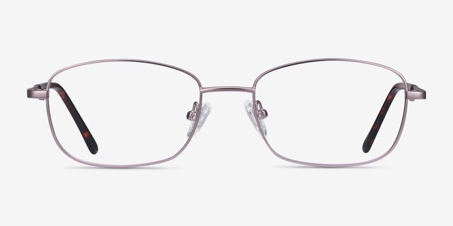 Path Purple MetalEyeglass Frames from EyeBuyDirect, Front View