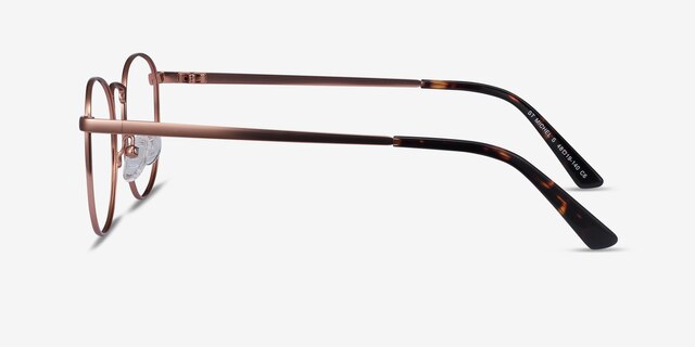 St Michel Or rose MétalMontures de lunettes de vue d'EyeBuyDirect, Vue de Côté