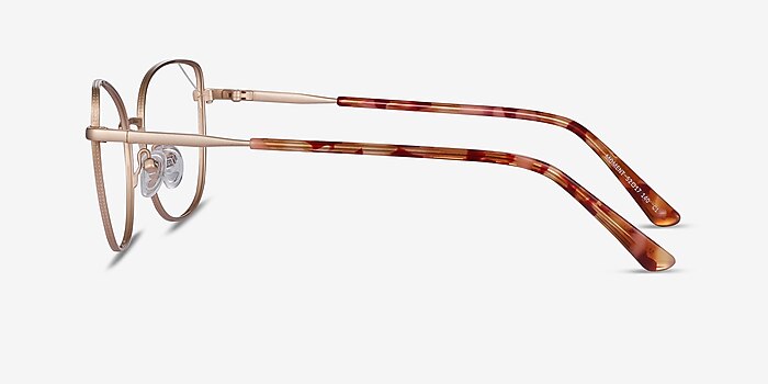 Moment Gold Metal Eyeglass Frames from EyeBuyDirect