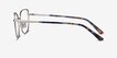 Moment Silver MetalEyeglass Frames from EyeBuyDirect, Side View