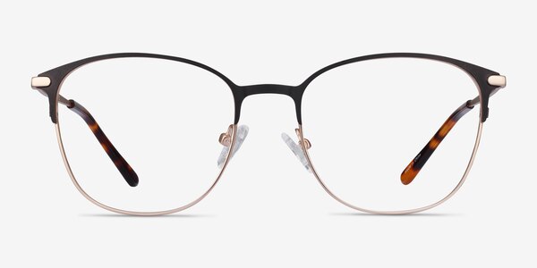 Disperse Noir Métal Montures de lunettes de vue