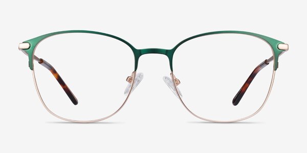 Disperse Vert Métal Montures de lunettes de vue