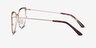 Garance Green & Gold MetalEyeglass Frames from EyeBuyDirect, Side View