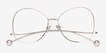 Renata Gold MetalEyeglass Frames from EyeBuyDirect, Closed View