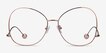 Renata Rose Gold MetalEyeglass Frames from EyeBuyDirect, Front View