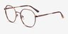 Sylvie Brun MétalMontures de lunettes de vue d'EyeBuyDirect, Vue d'Angle