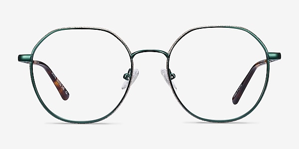 Sylvie Green Metal Eyeglass Frames