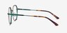 Sylvie Green MetalEyeglass Frames from EyeBuyDirect, Side View