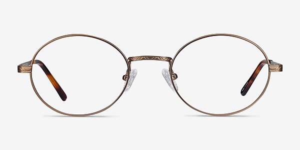 Equinox Bronze Metal Eyeglass Frames
