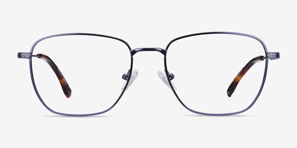 Throne Blue Metal Eyeglass Frames
