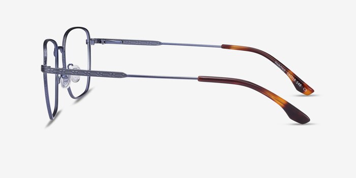 Throne Blue Metal Eyeglass Frames from EyeBuyDirect