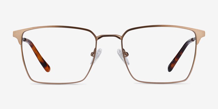 Metro Coffee Metal Eyeglass Frames from EyeBuyDirect