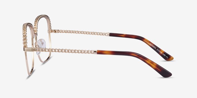 Astoria Gold MetalEyeglass Frames from EyeBuyDirect, Side View