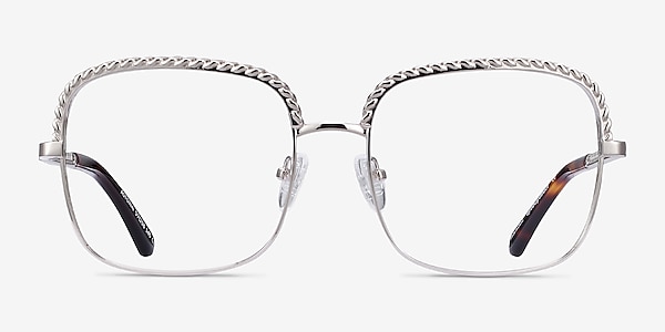 Astoria Silver Metal Eyeglass Frames