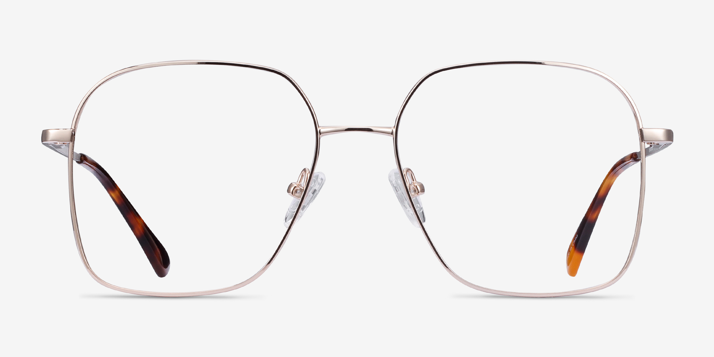 Roman Square Golden Full Rim Eyeglasses Eyebuydirect Canada