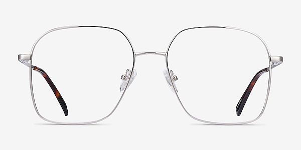 Roman Silver Metal Eyeglass Frames