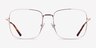 Dorato Rose Gold MetalEyeglass Frames from EyeBuyDirect, Front View