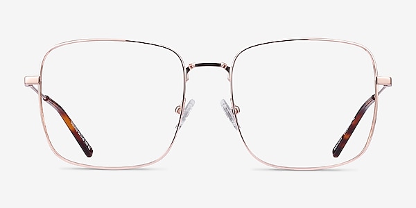 Dorato Rose Gold Metal Eyeglass Frames