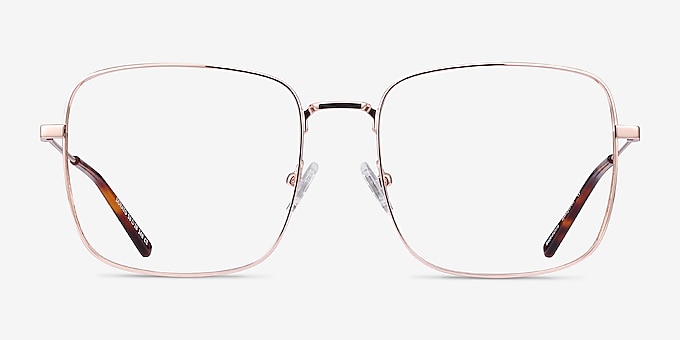 Dorato Rose Gold Metal Eyeglass Frames