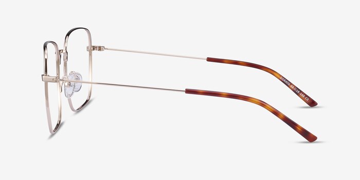 Dorato Gold Metal Eyeglass Frames from EyeBuyDirect