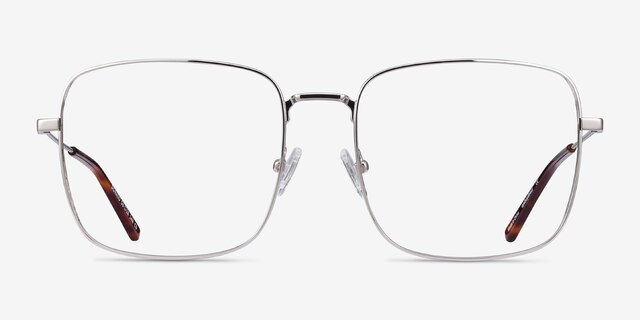 Dorato Argenté MétalMontures de lunettes de vue d'EyeBuyDirect, Vue de Face