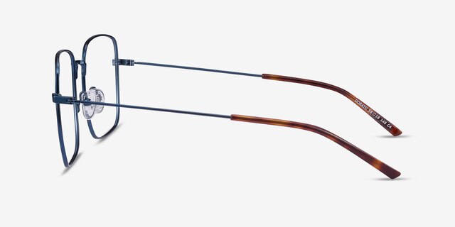 Dorato Navy MetalEyeglass Frames from EyeBuyDirect, Side View
