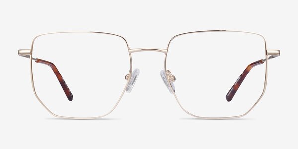 Rhys Gold Metal Eyeglass Frames