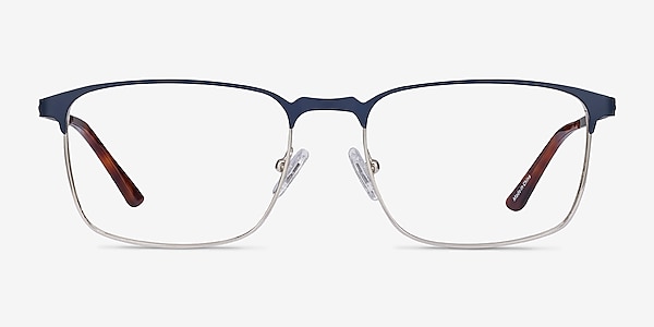 Oswald Navy Metal Eyeglass Frames
