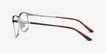 Oswald Navy MetalEyeglass Frames from EyeBuyDirect, Side View