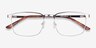 Oswald Gunmetal MetalEyeglass Frames from EyeBuyDirect, Closed View