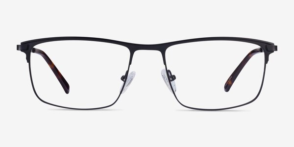 Harrison Black Metal Eyeglass Frames