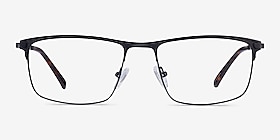 Harrison Rectangle Black Glasses for Men | EyeBuyDirect