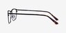 Harrison Black MetalEyeglass Frames from EyeBuyDirect, Side View