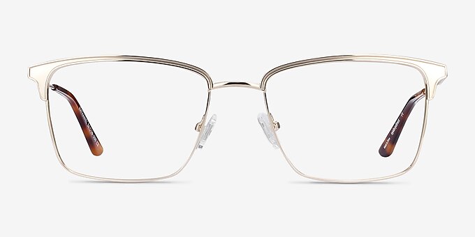 Nathaniel Gold Metal Eyeglass Frames