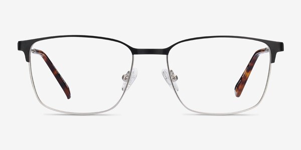 Leopold Noir Métal Montures de lunettes de vue