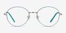 Arbus Green & Gold MetalEyeglass Frames from EyeBuyDirect, Front View