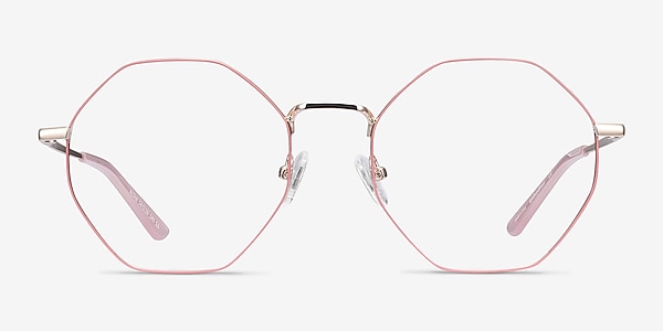 Altar Pink & Gold Metal Eyeglass Frames